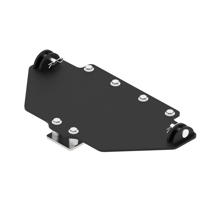 Mid-Mount Plow Adapter AODES Pathcross 1000 L | Iron Baltic