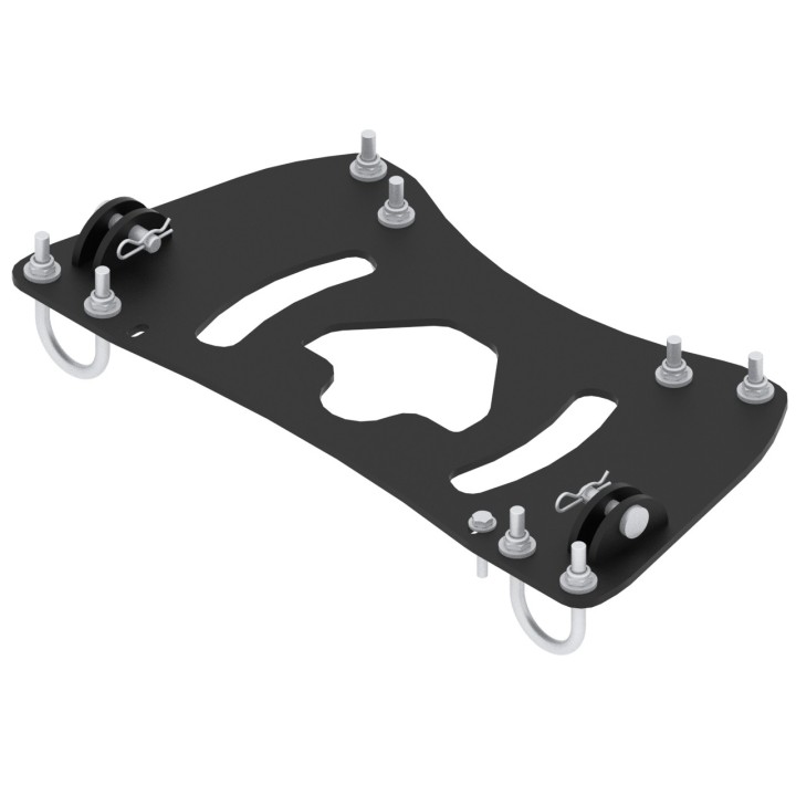 Iron Baltic Mid-Mount Plow Adapter Trapper Guardian