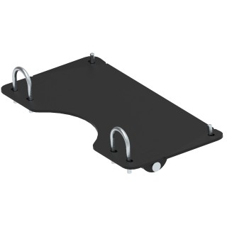 Mid-Mount Plow Adapter CORVUS TerrainDX4 | Iron Baltic