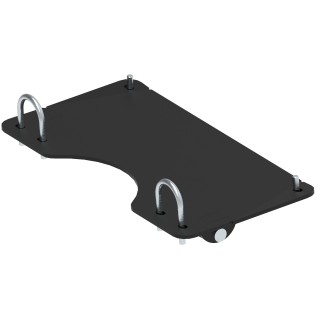 Mid-Mount Plow Adapter CORVUS TerrainDX4 | Iron Baltic