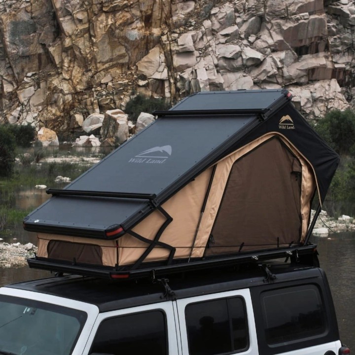 Wild Land Bush Cruiser V2 120 Roof Tent - 1-2 people