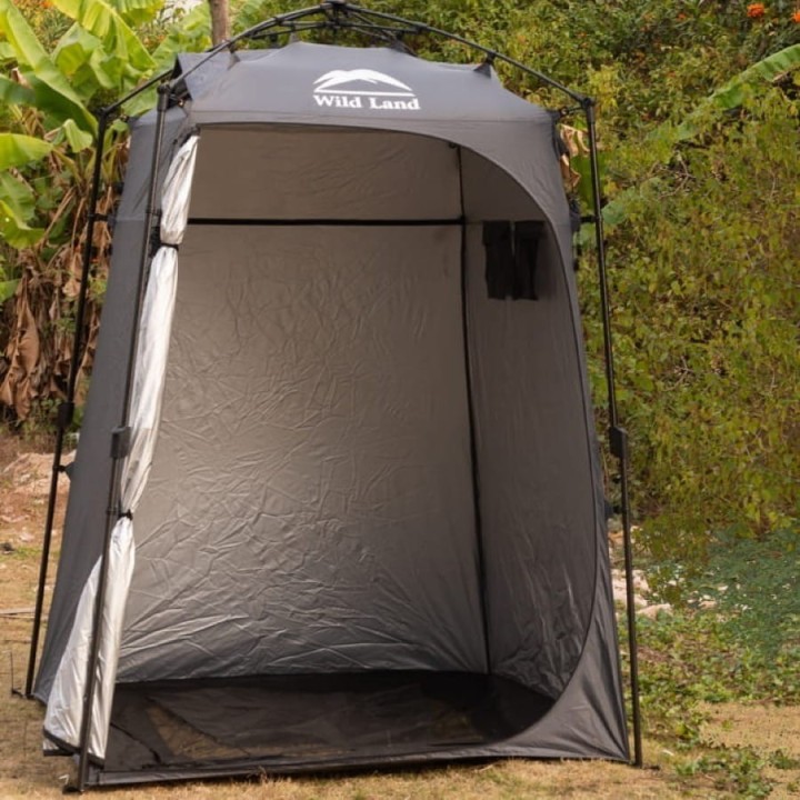 Wild Land Shower and Toilet Tent with 20 l Solar | Szekla4x4