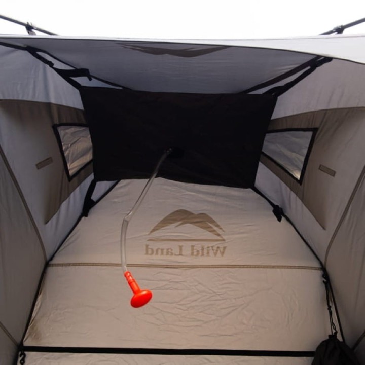 Wild Land Shower and Toilet Tent with 20 l Solar | Szekla4x4