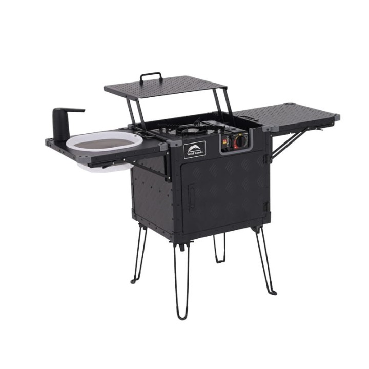 Wild Land Kitchen Box — Portable Folding Kitchen Module
