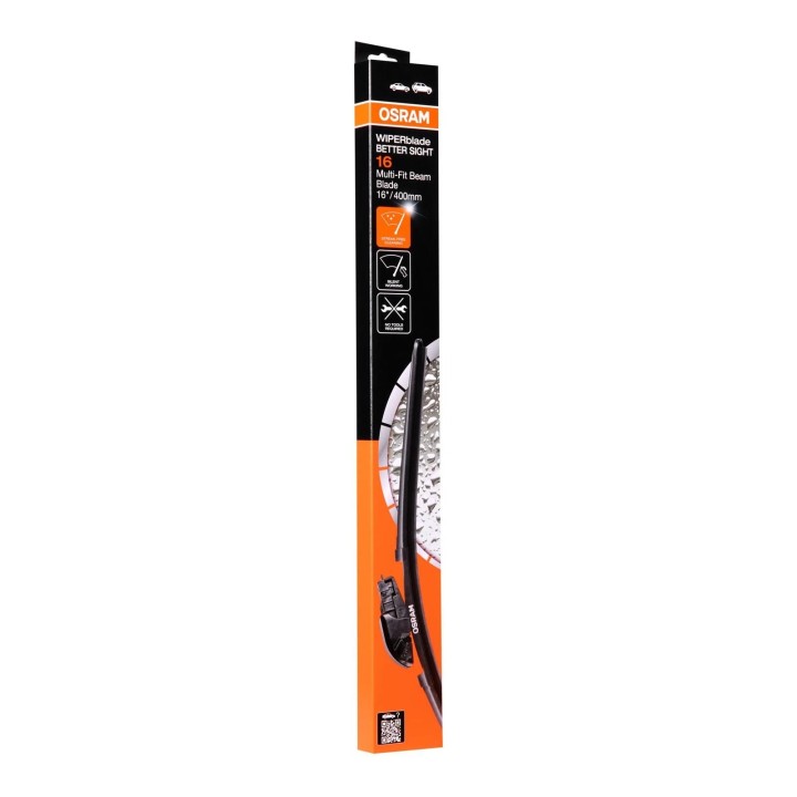 OSRAM BETTER SIGHT Flat Wiper Blade 400 mm (16 in) - OSRAM