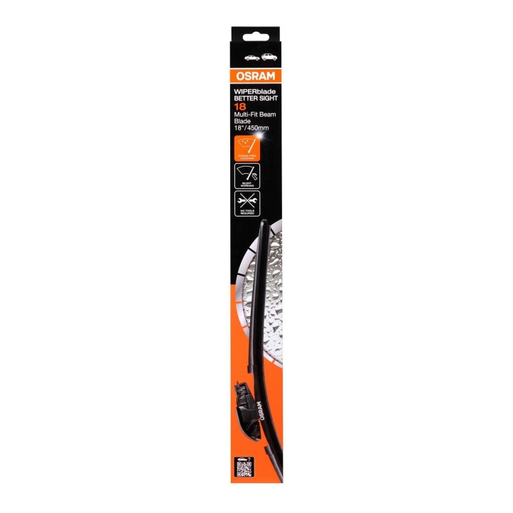 OSRAM BETTER SIGHT Flat Wiper Blade 450 mm (18 in) - OSRAM