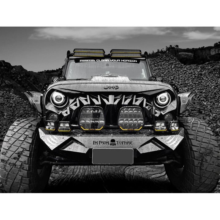 Purelux Panther 9 - LED driving lamp 23 cm, 210 W, ECE