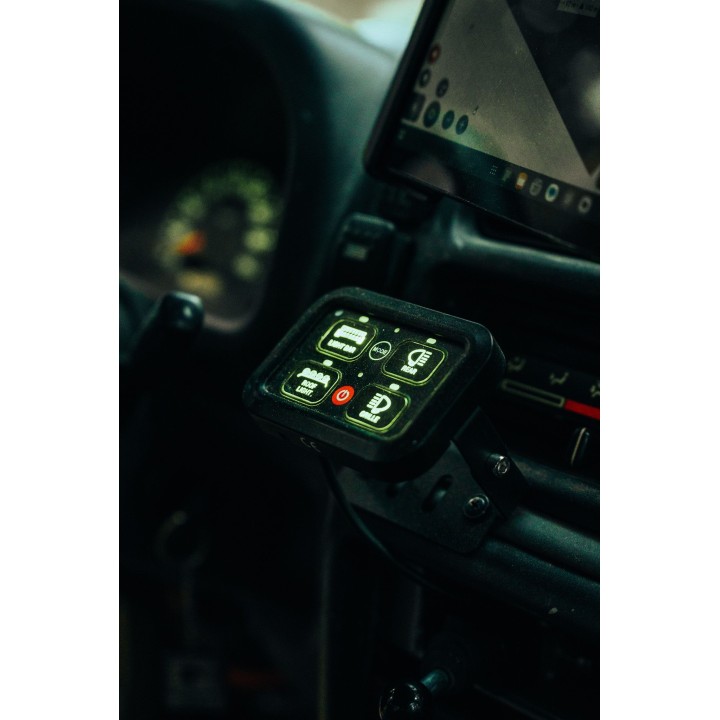 Purelux Multi-Switch 4-Button Switch Panel | Szekla4x4