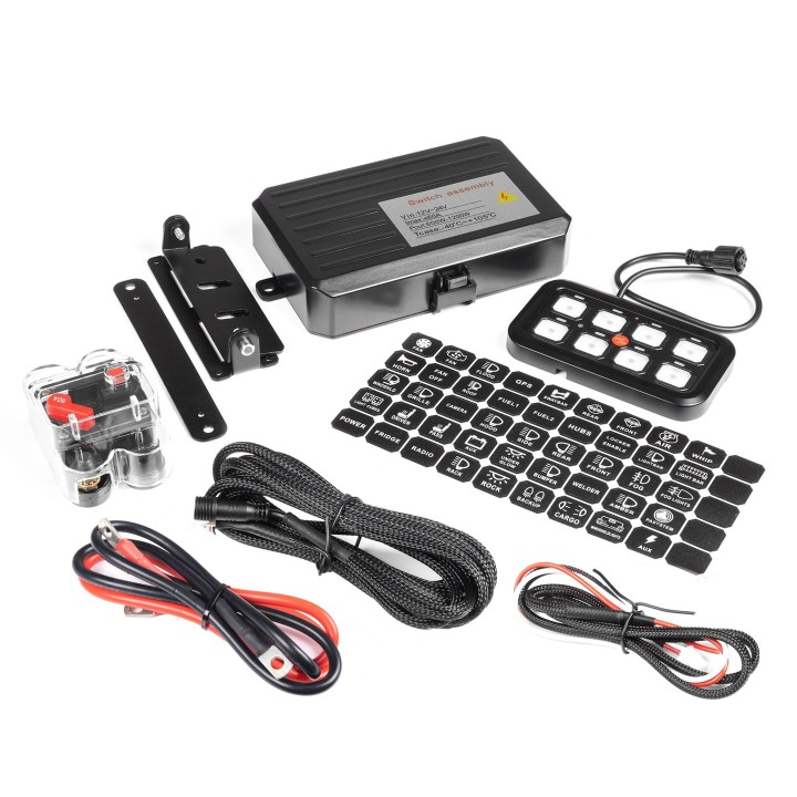 Purelux Multi-Switch 8-Button Switch Panel | Szekla4x4