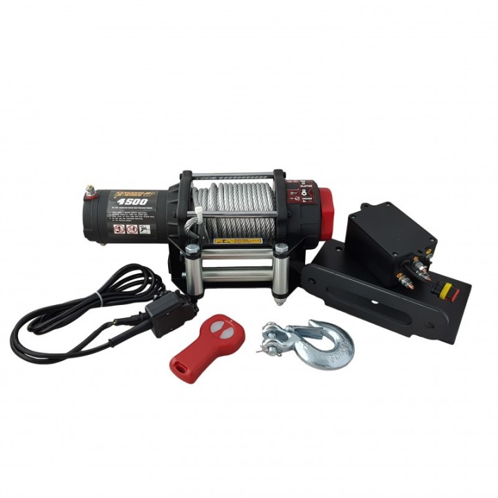 Kangaroowinch K4500 Winch - Strong Steel Cable