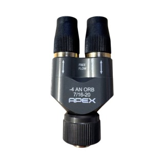 APEX Quick Connect Y Splitter with 2x 3/8 Barb | Szekla4x4