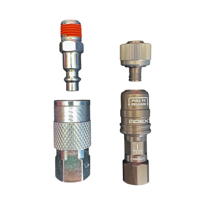 APEX Compact Quick Coupler to Male Swivel Fit | Szekla4x4