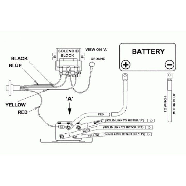 RELAY WINCH 450A 24V - view 2
