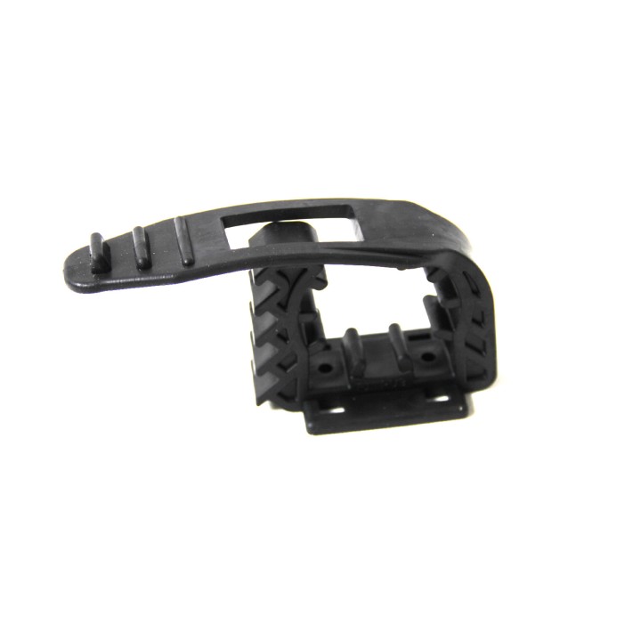 The Quick Mount clamp from the other side, showing the latch tongue