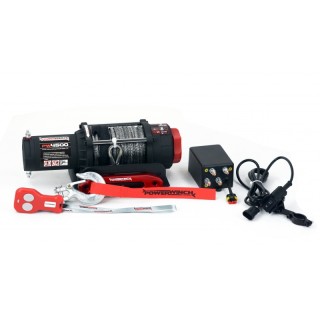 Wyciągarka PW4500SR 12V z liną syntetyczną ze sterowaniem bezprzewodowym Powerwinch