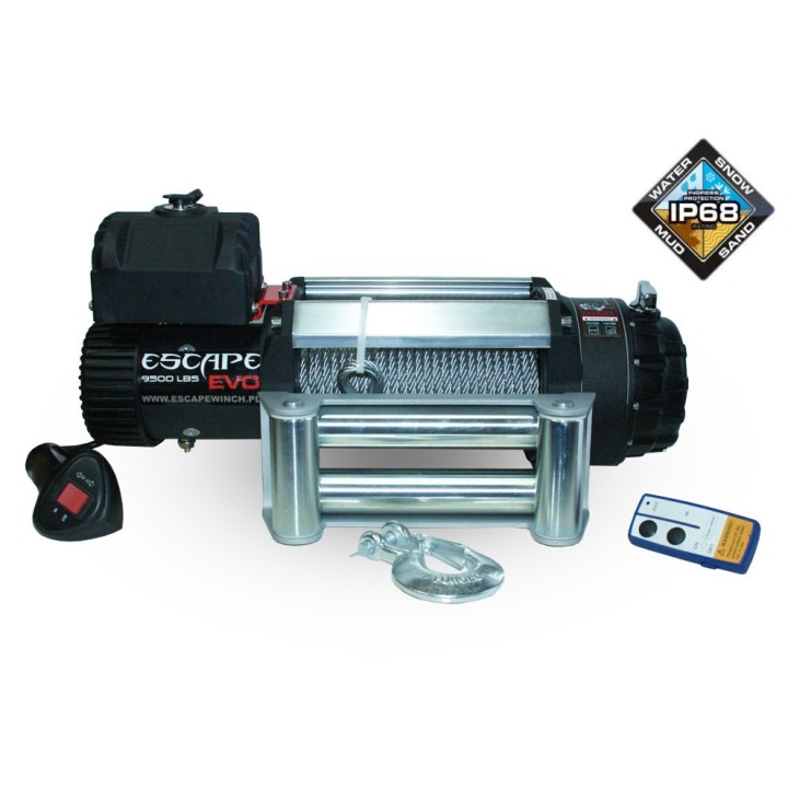 Winch Escape EVO 9500 4310kg IP68 - Best Quality!
