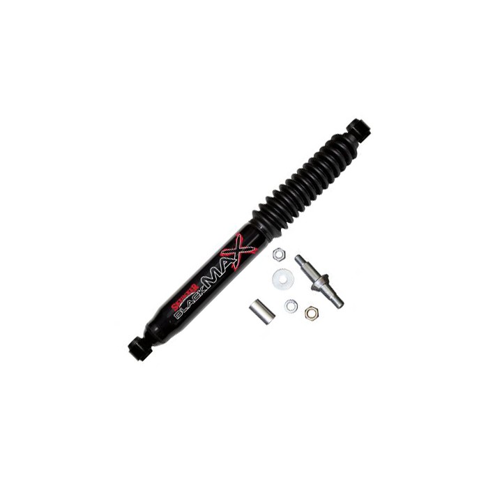 Steering Stabilizer, Vibration HD OEM Black Max Skyjacker 8009 - Jeep Wrangler TJ LJ - view 4