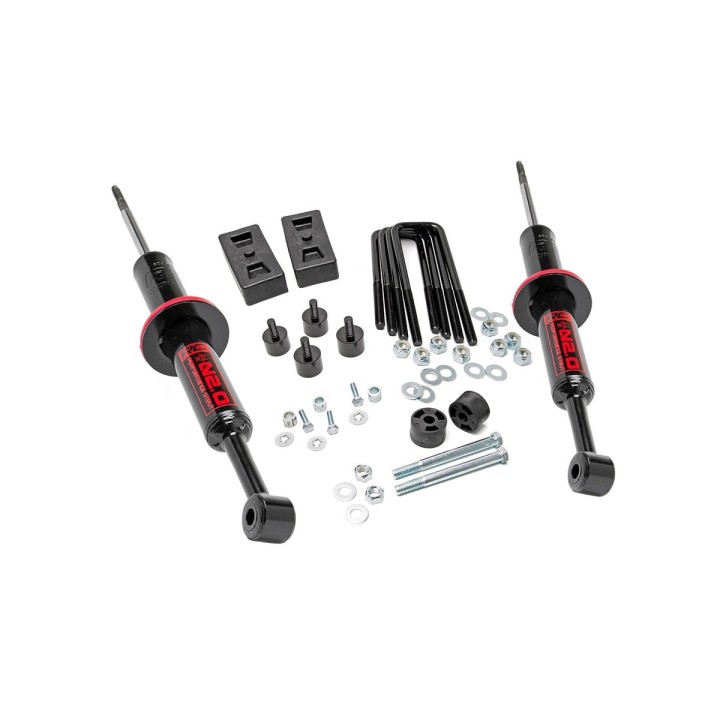 2.5-3" Rough Country Suspension Lift Kit - Toyota Tundra 07-18 4WD
