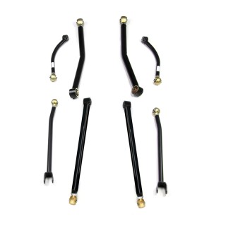 Complete set of 8 adjustable Long FlexArm Lift sway bars 2.5"-3" Teraflex Jeep Wrangler JK 2/4 Door