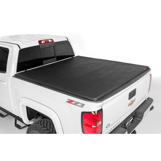 Sword Cargo Box Cover 5' 5" Tri-Fold Rough Country Nissan Titan 04-15