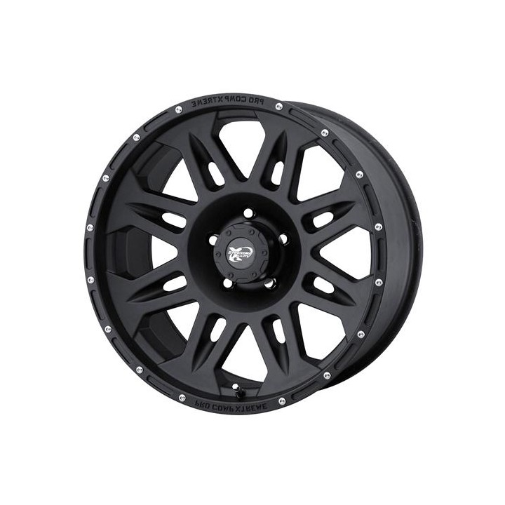 Pro Comp TORQ alloy wheel Flat Black 9.0x17 ET-6 5x127