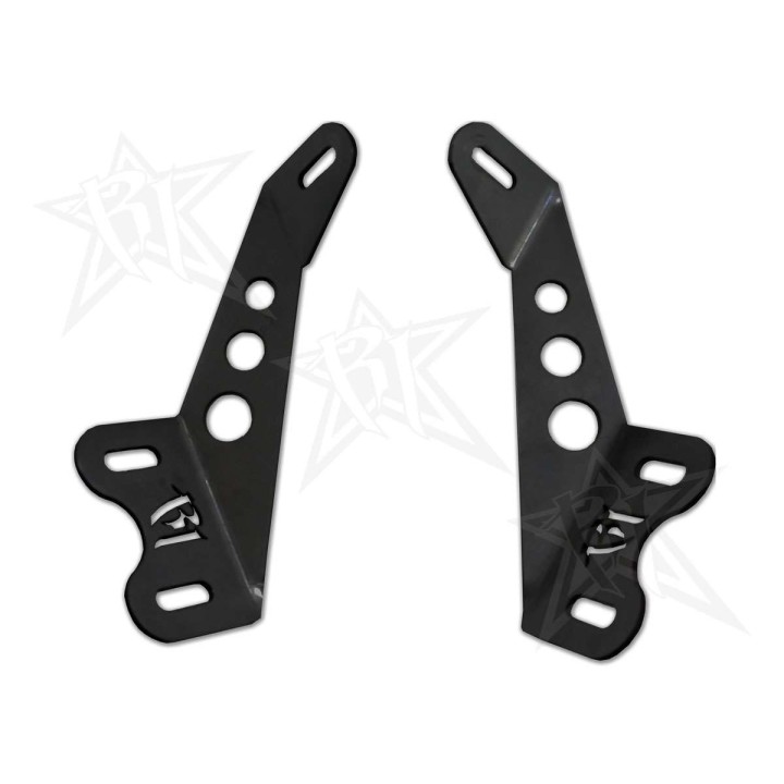 Installation Kit for 20" Hood Mount Rigid Lights Jeep Wrangler JK 07-17