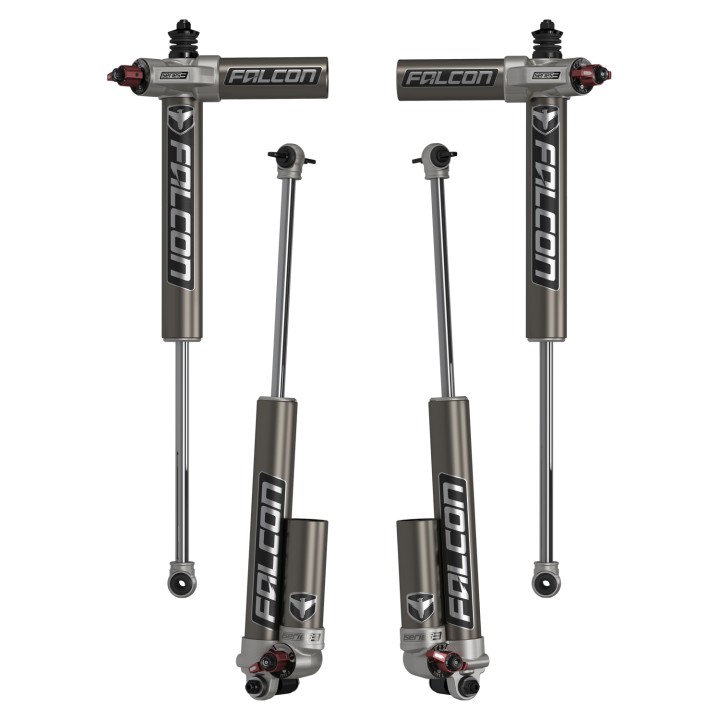 TeraFlex Falcon 3.3 Fast Adjust Piggyback Lift 3-4.5" JK Shock Absorber Kit