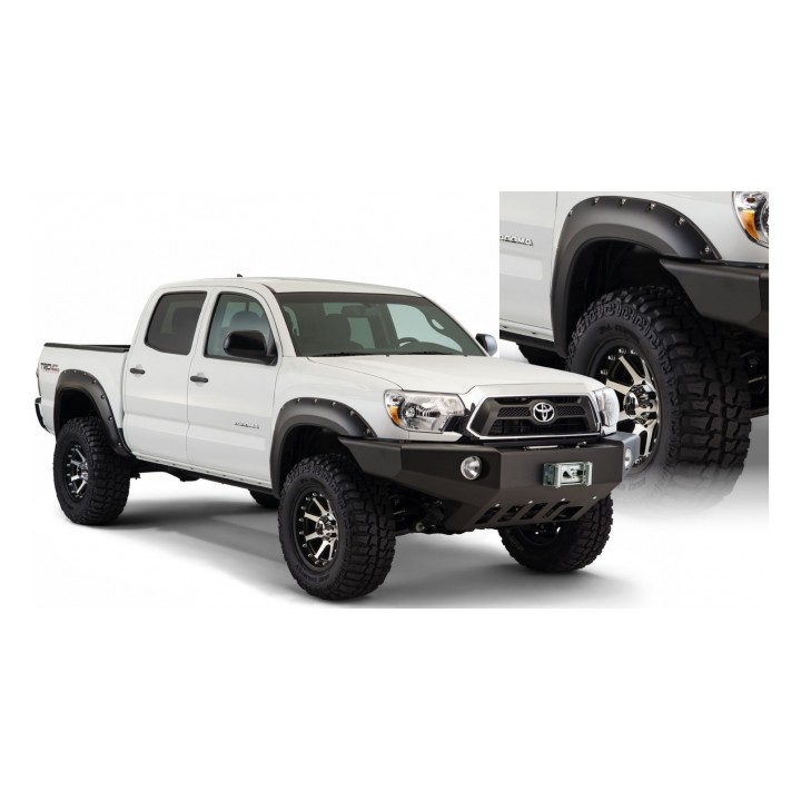 Fender Flares BUSHWACKER - Toyota Tacoma Long Bed 12-15