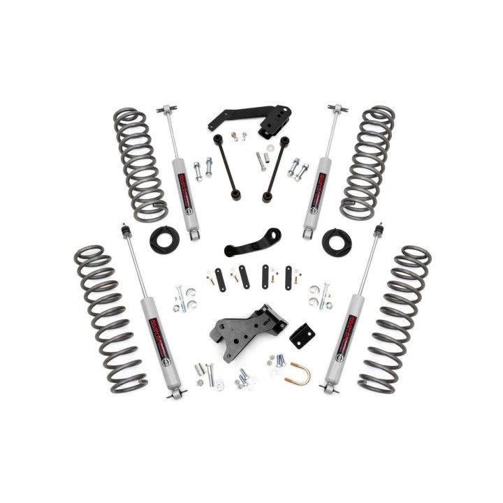 Suspension Lift Kit 4" Rough Country - Jeep Wrangler JK 2 Door