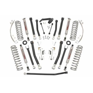 4" Rough Country X Series Lift Kit - Jeep Wrangler JK 2 door