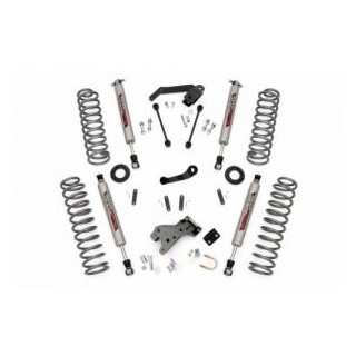 4" Rough Country Lift Kit - Jeep Wrangler JK 4-door