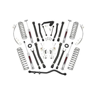 4" Rough Country X Series Lift Kit - Jeep Wrangler JK 4-door