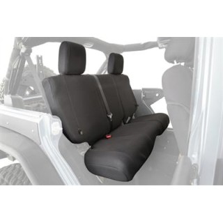 Black Rear Seat Cover Smittybilt G.E.A.R. - Jeep Wrangler TJ 97-02