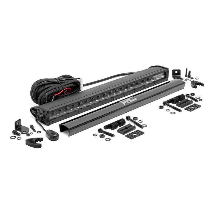 LED light bar 20" pojedyncza spot Rough Country | Szekla4x4