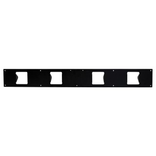 Front rack mount adapter for four LED Cube 3x3" lights