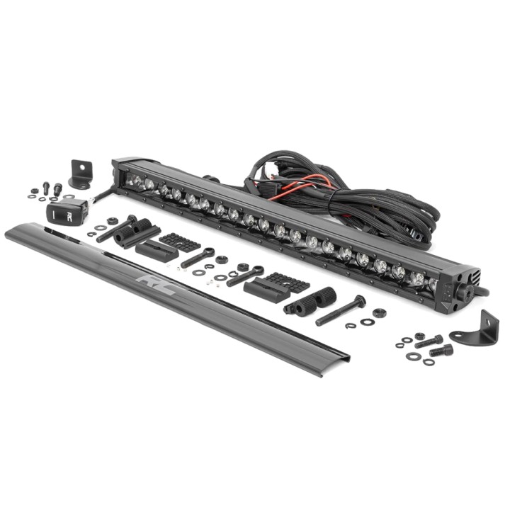 LED light bar 20" pojedyncza white DRL spot Rough Country
