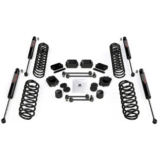 Suspension Kit with VSS 9550 Twin-Tube Lift 2.5" TeraFlex Shock Absorbers - Jeep Wrangler JL 2 Door