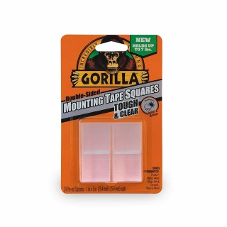 TAŚMA PRZEZROCZYSTA DWUSTRONNA GORILLA 1,5MX25,4MM