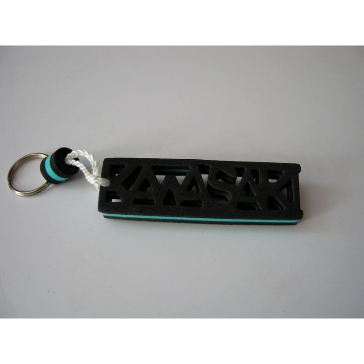 Foam Keychain ATV Kawasaki