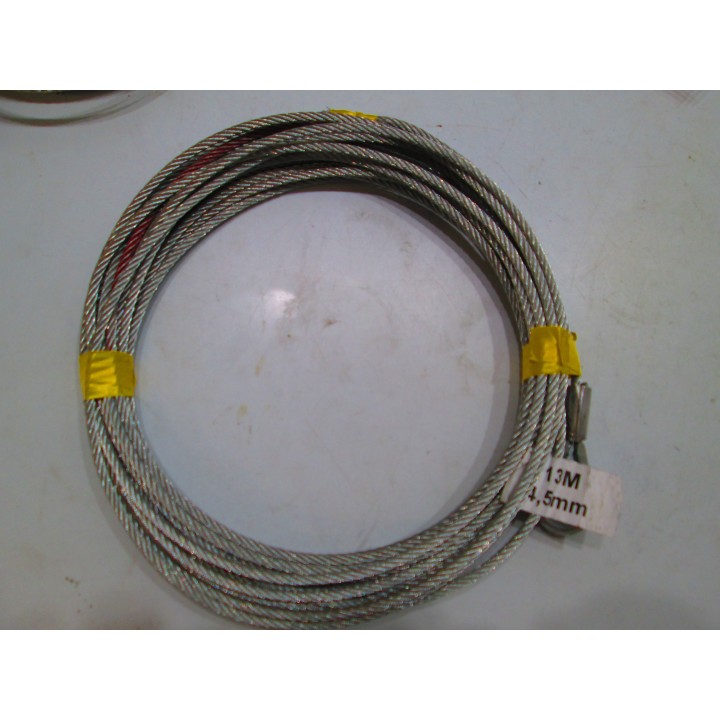 Steel Cable for Winch 4.5mm 10.5m