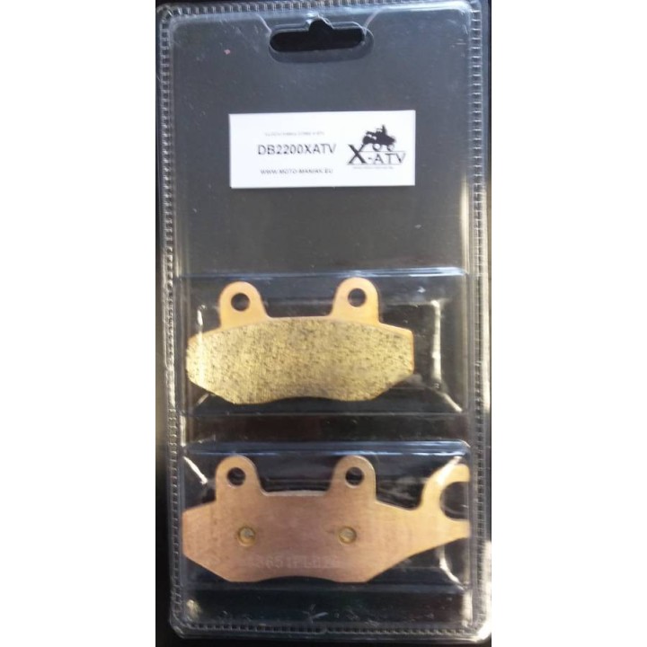 Brake pads Kawasaki Bruteforce KFV 750 Yamaha Raptor 700 DB2200