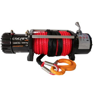 Wyciągarka Escape 12000 lbs 12,0 X 5443kg z liną syntetyczną 12V