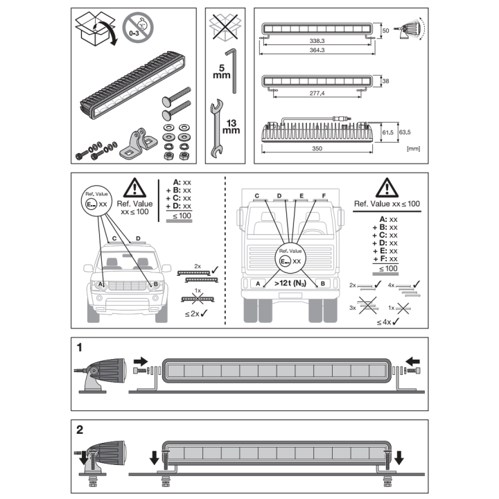 Lightbar SX300-SP Osram 