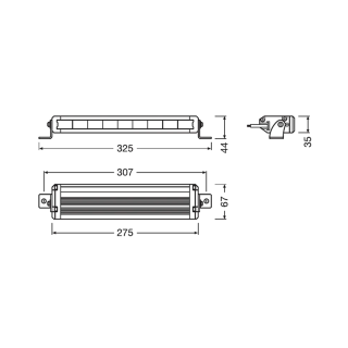 Lightbar VX250-SP 27W 1500lm 
