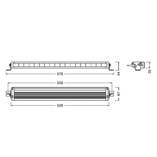 Osram Lightbar VX500-SP 2800lm 63W