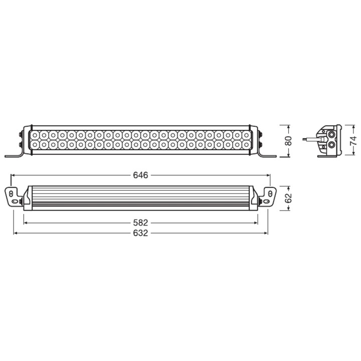 Osram Lightbar VX500-CB 4100lm 55W