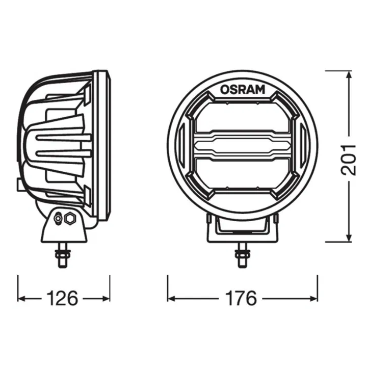 LEDriving® ROUND MX180-CB