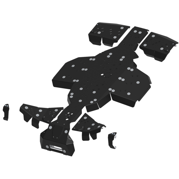 Skid plate full set (plastic)