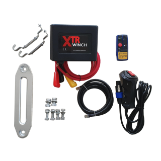 Wyciągarka XTR 8000 lbs Speed [3630 kg] 12V 30M Syntetyk 8MM