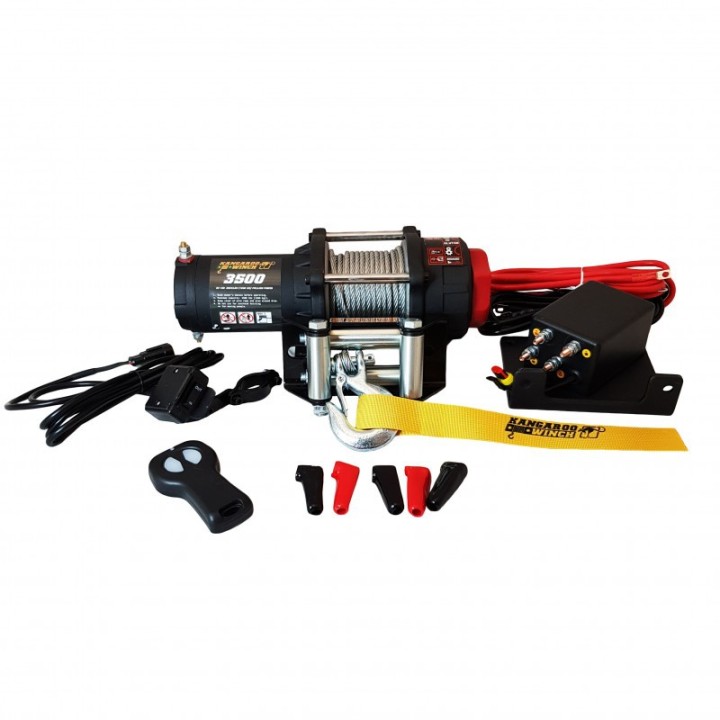 Wyciągarka PW3500 12V ze sterowaniem bezprzewodowym Powerwinch